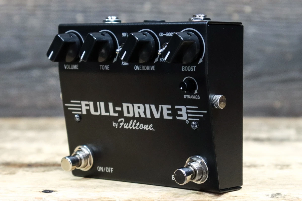 Fulltone Full-Drive 3 Dual Channel Overdrive / Boost Effect Pedal