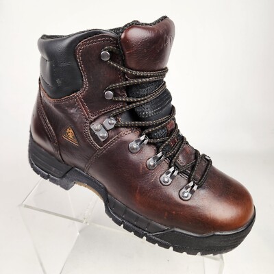 NEW ROCKY men\'s mobilite leather work boots in brown Rocky MobiLite Steel Toe Waterproof Work Boots – Rocky Boots main image 4