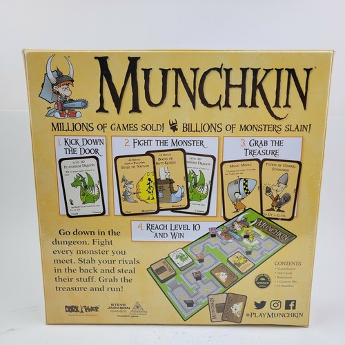 Steve Jackson Games: Munchkin Deluxe Card Game. Brand New Sealed - Picture 3 of 4