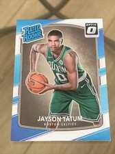 Jayson Tatum 2017-18 Panini Donruss Optic - Rated Rookie #198 - Great Condition!