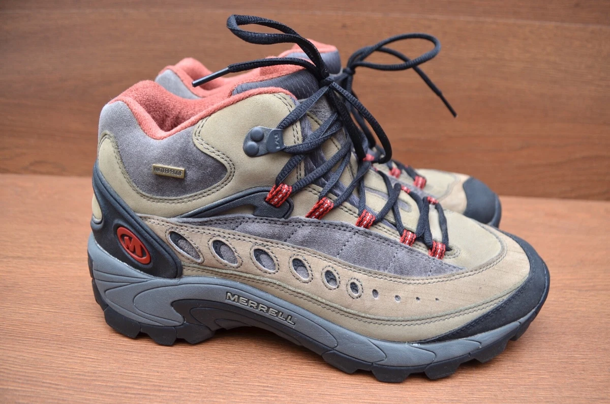 Merrell Pulse Mid Waterproof Mens Boots Shoes sz US 10.5 UK 10 EUR 44