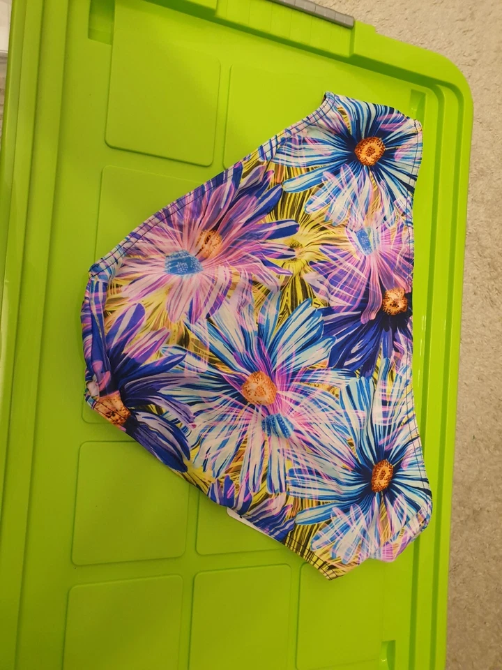 Ulla Popken bunte Badehose Gr. 44 Bikini Hose, Tankini Hose - NEU - B-Ware - Bild 2 von 3