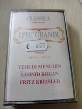 I VIOLINISTI VOL.5-MENUHIN KOGAN KREISLER MC MUSICASSETTA SIGILLATA