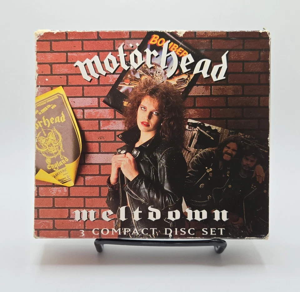 MOTÖRHEAD Meltdown 3-CD BOX Set w/Slipcase 1991 UK 1st Press RARE Motorhead - Image 2 of 4