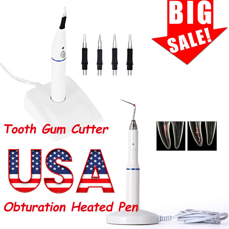 Coupe-gutta Dentaire Sans Fil 240V - Pour Endodontie, Avec 4 Pointes - Neuf, Sans Marque