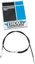 Drag Specialties Black Vinyl High Efficiency Clutch Cable 0652-1416