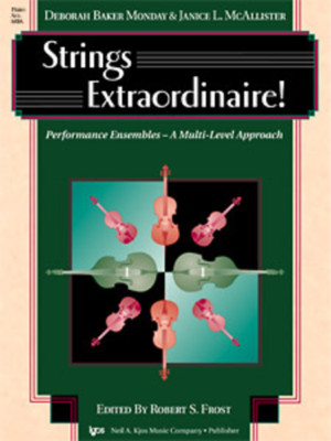 ''Strings Extraordinaire! PIANO'' MUSIC BOOK-PERFORMANCE ENSEMBLES-NEW ON SALE!!
