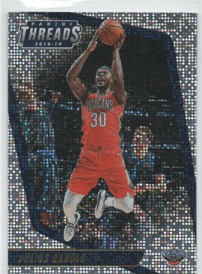 2018-19 Panini Threads DAZZLE #68 Julius Randle NEW ORLEANS PELICANS parallel 39