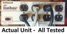 Isobar-8 Vintage Noise Filter  Surge Suppressor, 4-Isolated Banks-by Tripp Lite