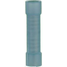 The Install Bay BNBC Blue Nylon 16/14 Gauge or AWG Butt Connector 100/pack 