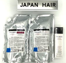 Milbon Repair Heat Shampoo 1000ml  Treatment 1000g  Primer FINE Japan Hair