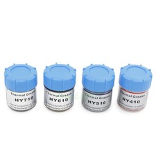 4pcs 20g Gold Silver Grey White Silicone Compound Thermal Grease Paste For CPU