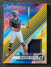 Brando Mayea 2024 Donruss Prospect Jersey Kings Gold /10