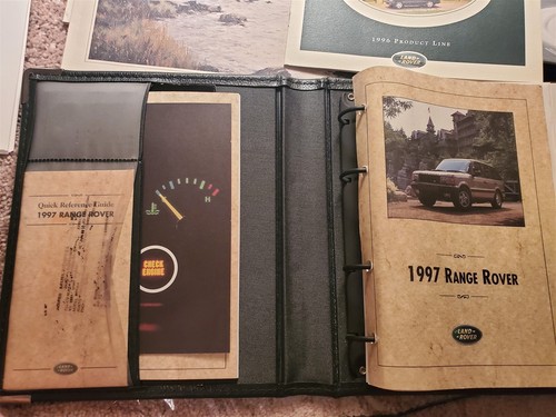 Range Rover 1997 - Doc Kit - James - User manual - Tray - (EA0-C039) - Picture 4 of 11