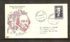 France 1952 SG1151 FDC (Rouen) National Relief Fund-Flaubert (after E. Giraud)