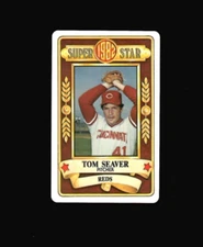 1982 Permagraphics TOM SEAVER credit card REDS Perma Graphics