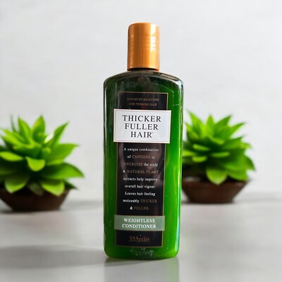Thicker Fuller Hair Weightless Conditioner Cell-U-Plex, Caffeine 12oz.