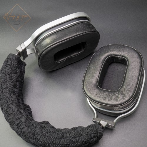 Lambskin Real Leather Ear Pads Foam Cushion For OPPO PM1 PM2 Headphone Sheepskin - Picture 7 of 24
