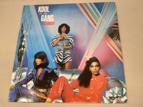 KOOL & THE GANG CELEBRATE 12'' VINYL ALBUM DE-LITE RECORDS 6359-029 1980 DISCO
