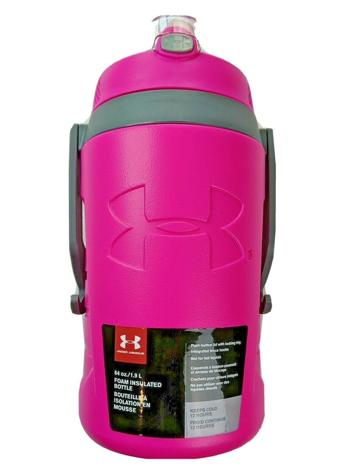 under armour 64 ounce foam insulated hydration bottle