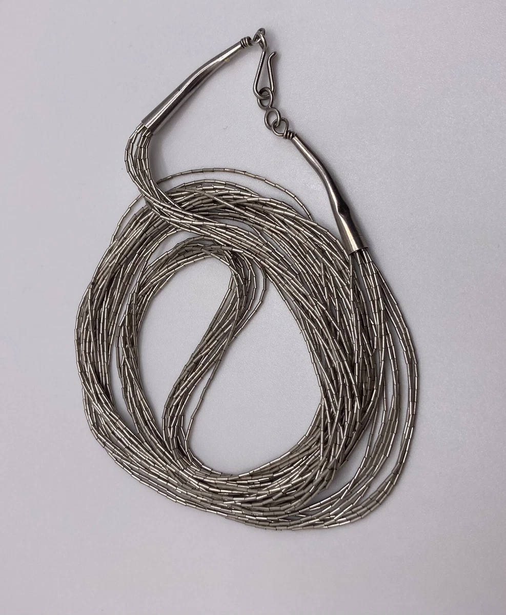 Liquid silver shop necklaces wholesale