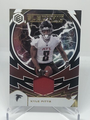 2021 Elements KYLE PITTS Electric Jersey PATCH ROOKIE RC /199- Atlanta Falcons