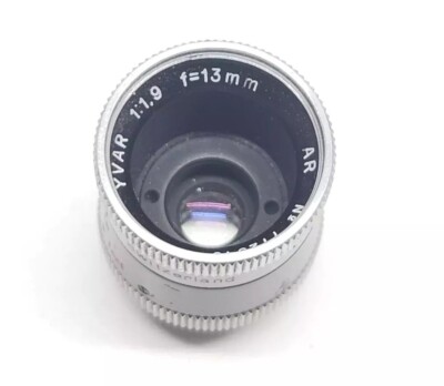 Kern Paillard Yvar f/1.9 f=13mm AR D Mount Movie Camera Lens No