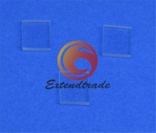 5PCS NEW FUSED SILICA QUARTZ GLASS SHEET 37 37 1MM JGS1 DOUBLE SIDED POLISHING