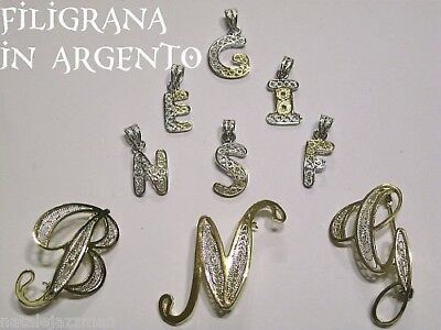 pendente Ciondolo in Argento 925 con INIZIALE S a forma di CUORE lettera alfabeto pendente Ciondolo in Argento 925 con INIZIALE S a forma di CUORE lettera alfabeto
