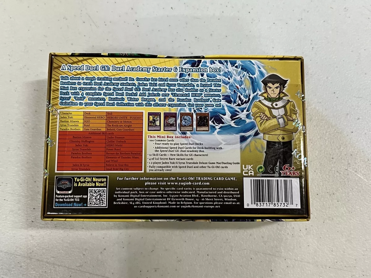 Konami Yu-Gi-Oh! Trading Card Game Speed Duel GX: Midterm Paradox Mini Box 85734 - Best Buy