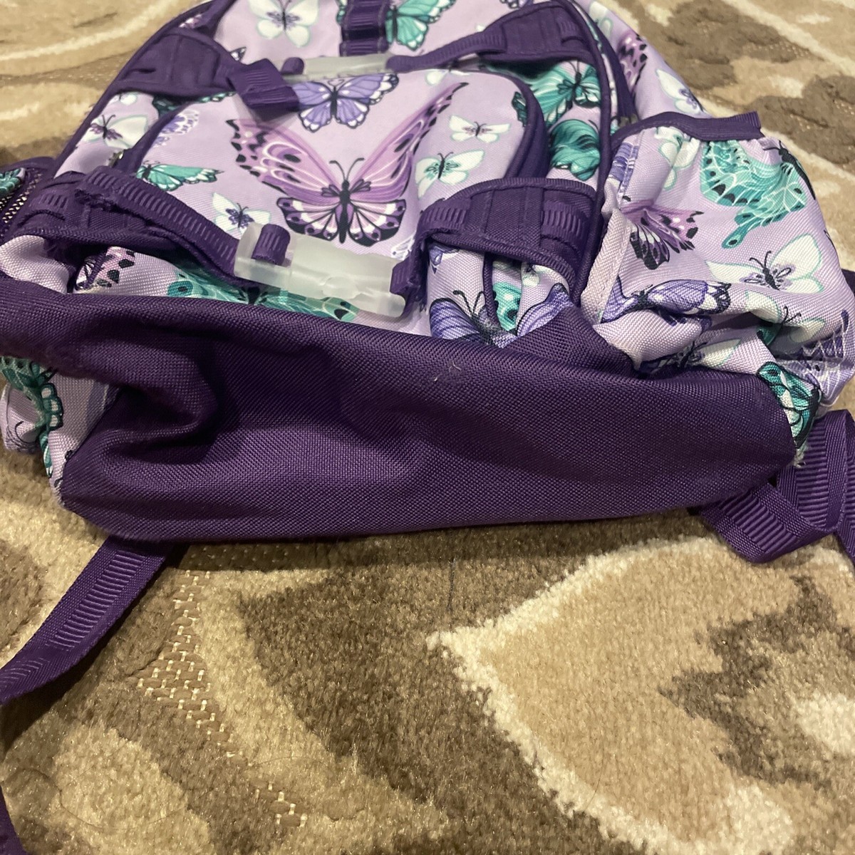 【新品】Pottery Barn リュック butterfly ラベンダー Pottery Barn Kids Small Mackenzie Brown Lavender Butterfly