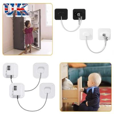With Metal Key or Coded Lock Refrigerator Lock Digital Password Cabinet Locks