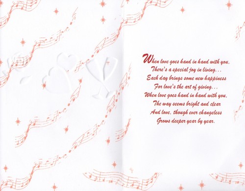 Loving HAPPY ANNIVERSARY Card FOR WIFE, Special Joy — Presidential Greetings + ✉ - Picture 2 of 4