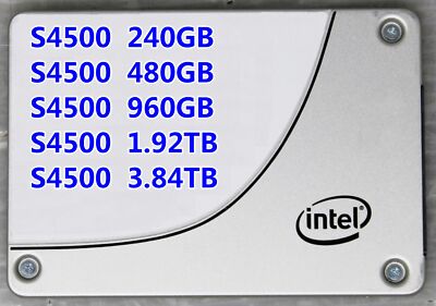 Intel SSD DC S4500 Series 2.5'' 6Gb/s SATA SSD Solid State Drive LOT