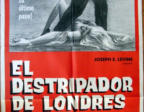 JACK THE RIPPER 1959 1SH FILMPLAKAT ARGENTINIEN El Destripador De Londres - Bild 3 von 5