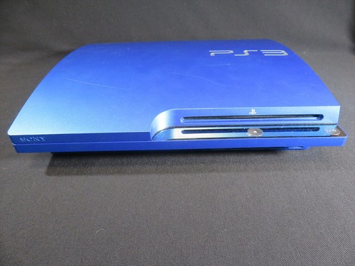 PS3 splash blue console 320gb Playstation SONY games video game Japan cech-3000b - Picture 6 of 24