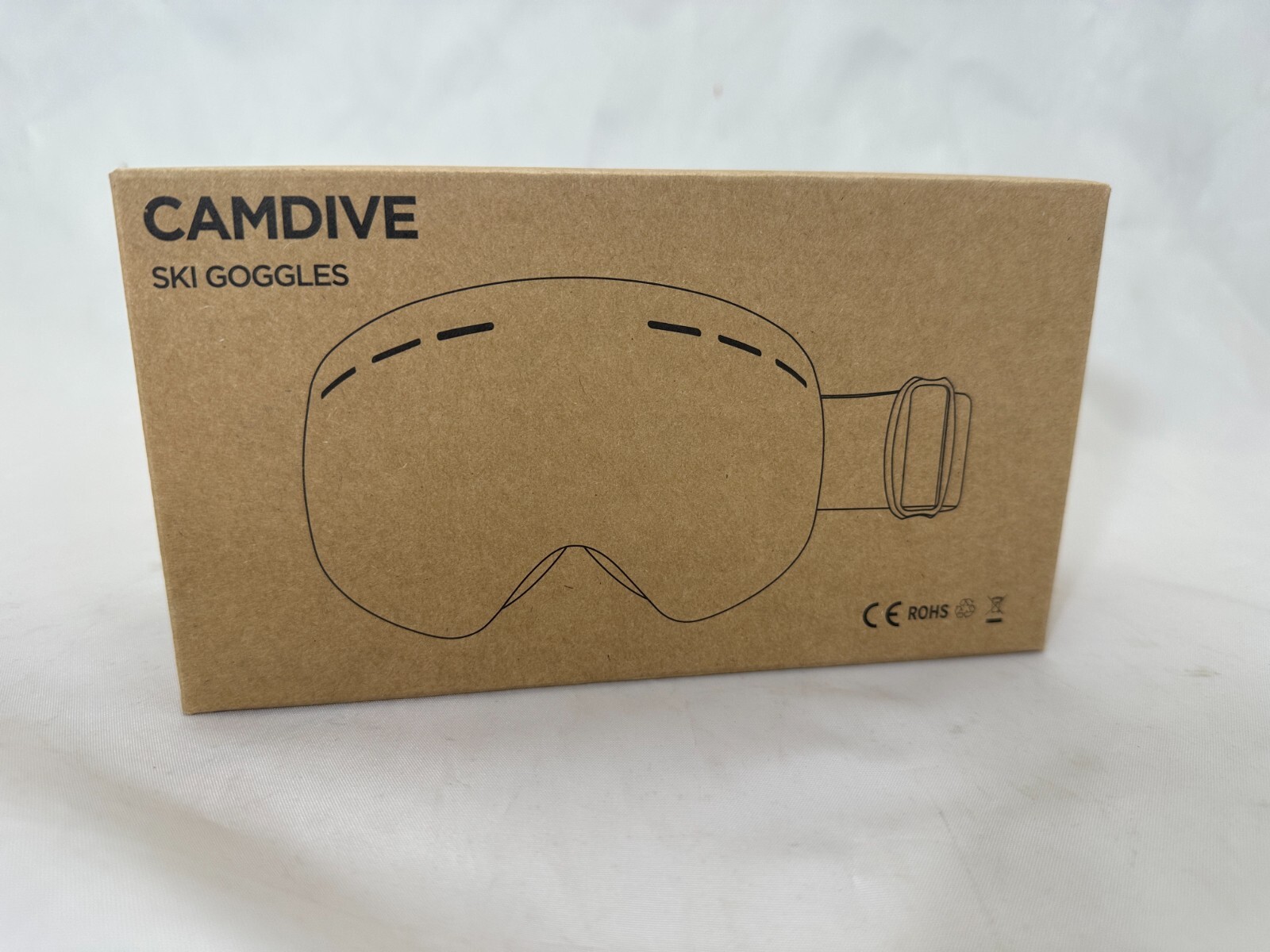 Camdive Ski or Snowboard Anti Fog Goggles Men and Women Over Glasses eBay