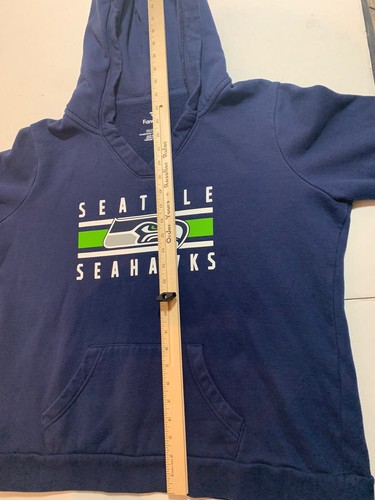 Seattle Seahawks (NFL) Fanatics XXL Pullover Sudadera con Capucha Canguro Bolsillo Azul. - Imagen 6 de 9