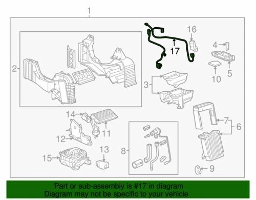 Chicote de fios genuíno GM 2002-2006 Chevrolet GMC Trailblazer Envoy XL LS 88892995 - Imagem 2 de 2