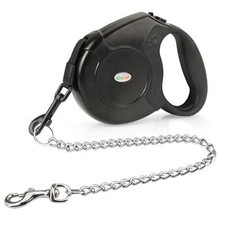 Heavy Duty Retractable Dog Leash for Small and Medium Dogs Anti-Chewing Steel...