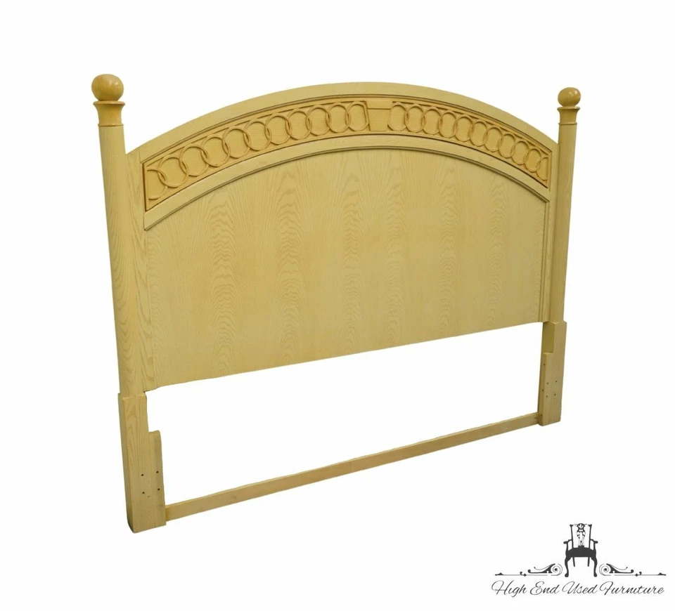 STANLEY FURNITURE Concentrics Collection White Washed King Size Headboard 529... - Image 3 of 4