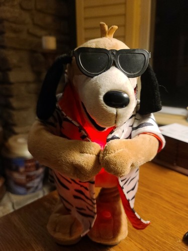 Gemmy Flirty Flashers Animated Dog “PAPAS GOT A BRAND NEW BAG” Valentine’s Day - Picture 5 of 7