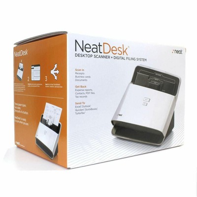 Neatdesk Desktop Scanner And Digital Filing System With 6 Months