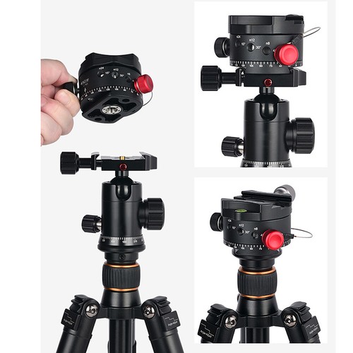 DH-60 Panoramic Ball Head Indexing Rotator HDR Tripod Head for DSLR Camera Q2L8 - Picture 10 of 11