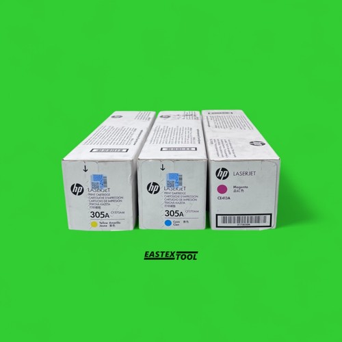 HP LASERJET 305A TONER, MAGENTA CE413A , CYAN CF370AM , YELLOW CF370AM