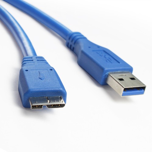 Cable USB 3.0 macho tipo a micro B azul alta velocidad 5 Gbps de 3/6/10 | eBay