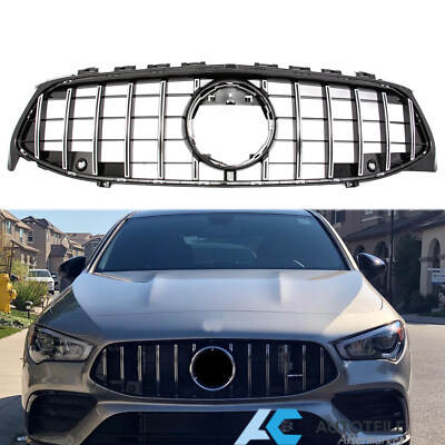 GT Sport-Panamericana Kühlergrilll Grill chrom für Mercedes CLA C118 W118