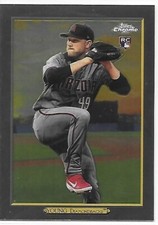 2020 Topps Series 2 Baseball Turkey Red '20 Chrome RC Alex Young Diamondbacks