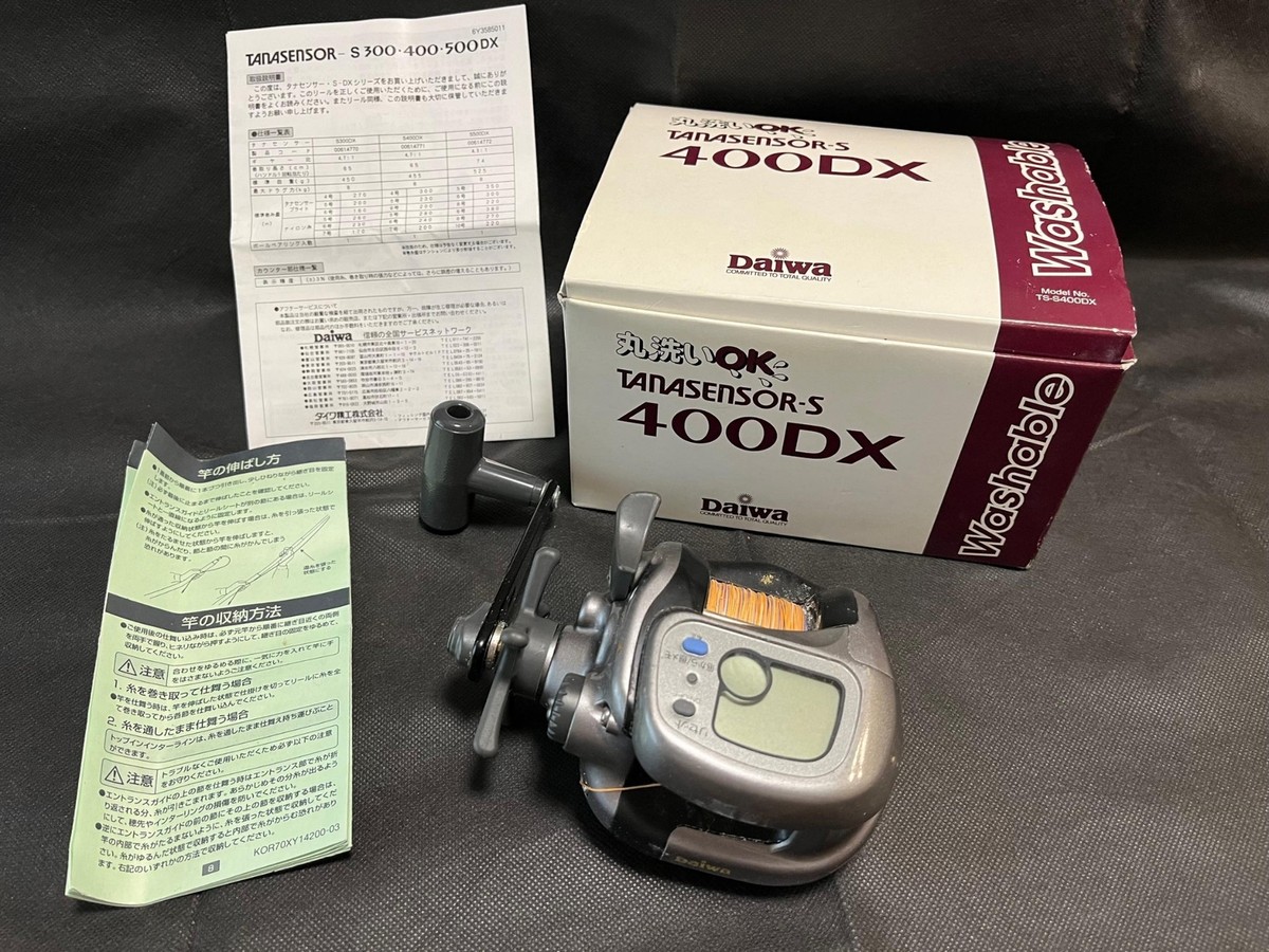 ウェア DAIWA TANASENSOR 400 Daiwa TANASENSOR 400 Baitcasting Reel | eBay