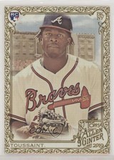 2019 Topps Allen & Ginter Hot Box Touki Toussaint #227 5l1